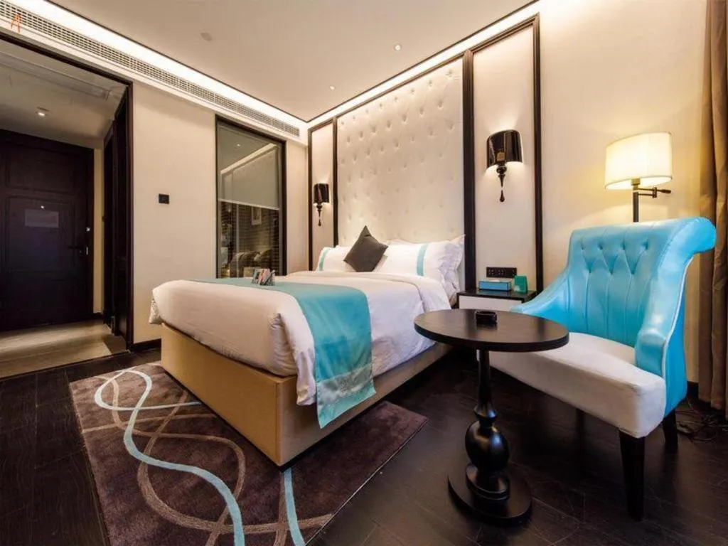 Bed in Xana Hotelle Nanchang Hongdu Middle Avenue Provincial TV Station