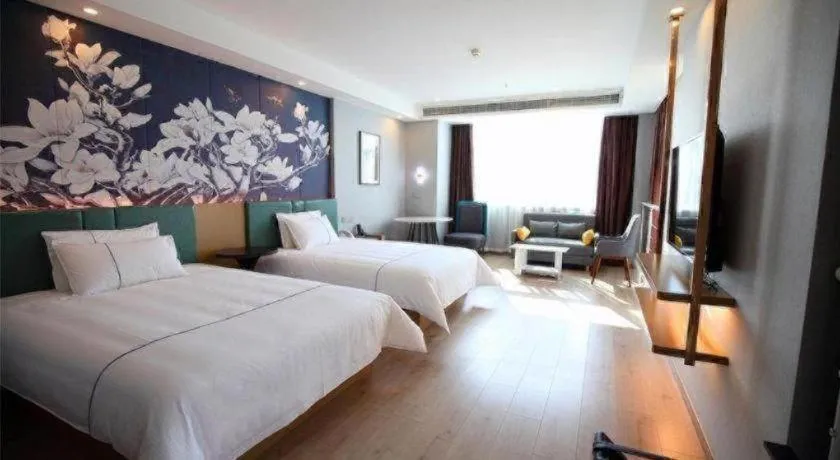 Bed in Magnotel Nanjing Lishui Baota Bei Road