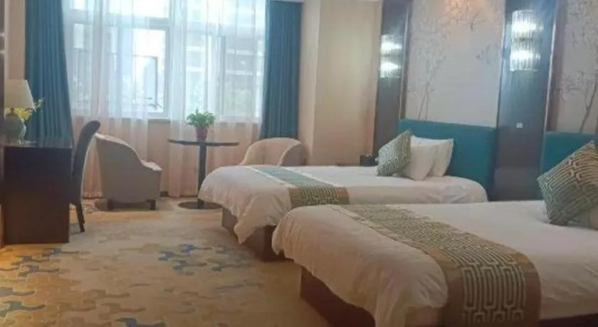 Bed in Magnotel Nanjing Lishui Baota Bei Road