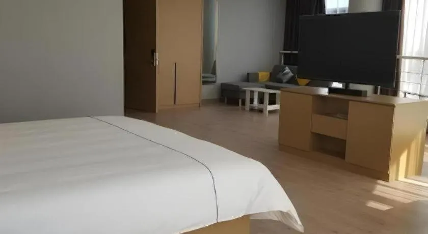 Bed in Magnotel Nanjing Lishui Baota Bei Road