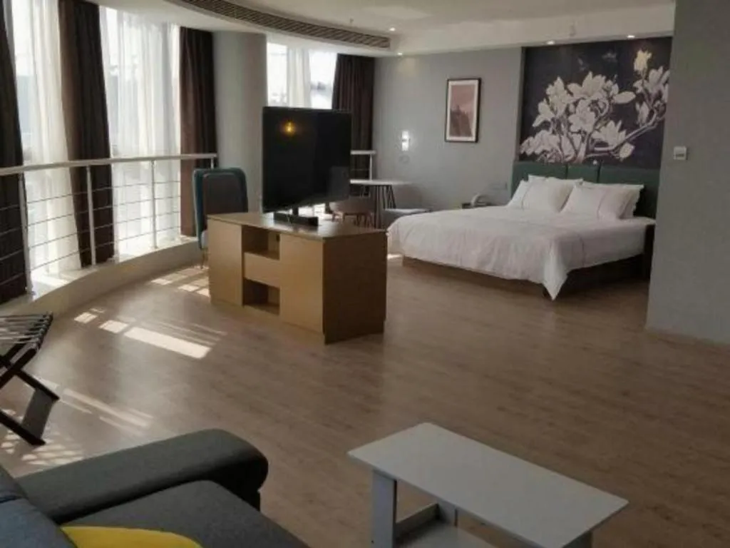 Bed in Magnotel Nanjing Lishui Baota Bei Road