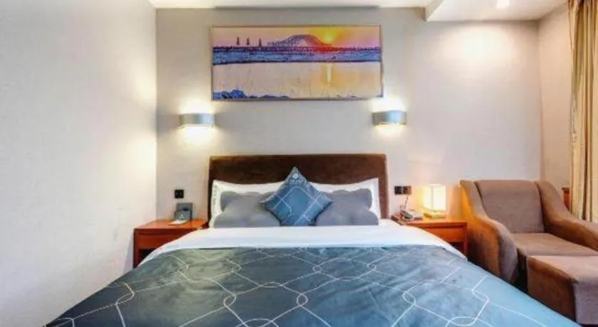 Bed in Chonpines Hotel Jining Quanmin Fitness Plaza