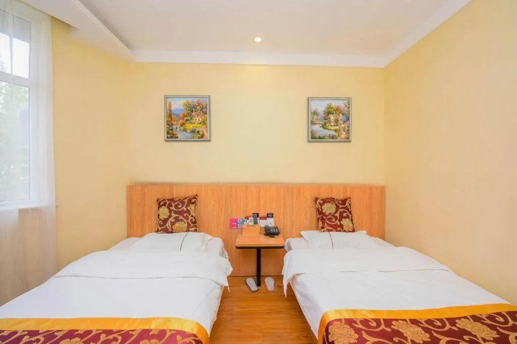 Bed in PAI Hotels Shijiazhuang Railway Station West Square