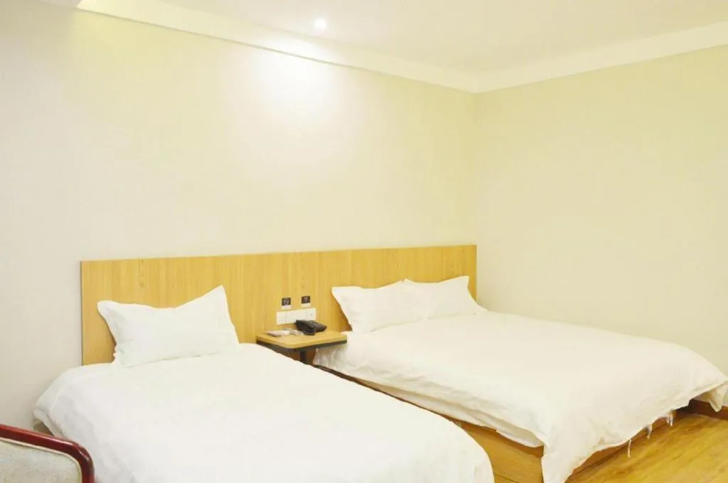 Bed in PAI Hotels Shijiazhuang Railway Station West Square