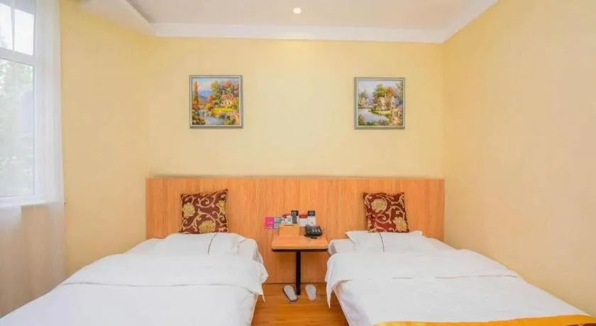 Bed in PAI Hotels Shijiazhuang Railway Station West Square