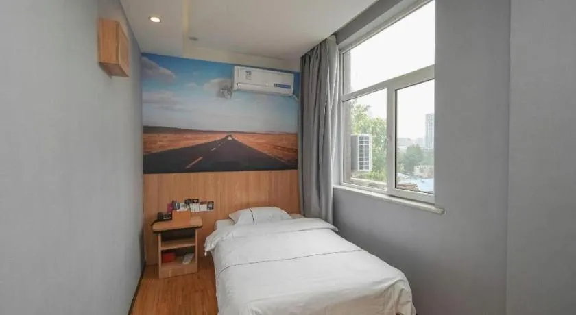Bed in PAI Hotels Shijiazhuang Railway Station West Square