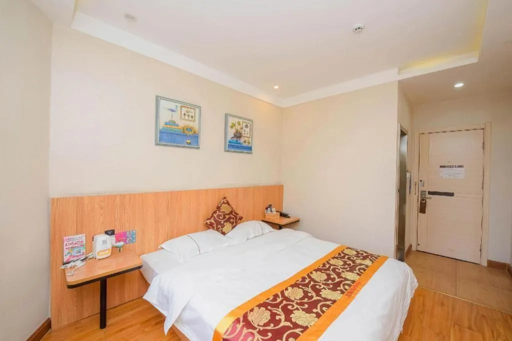 Bed in PAI Hotels Shijiazhuang Railway Station West Square