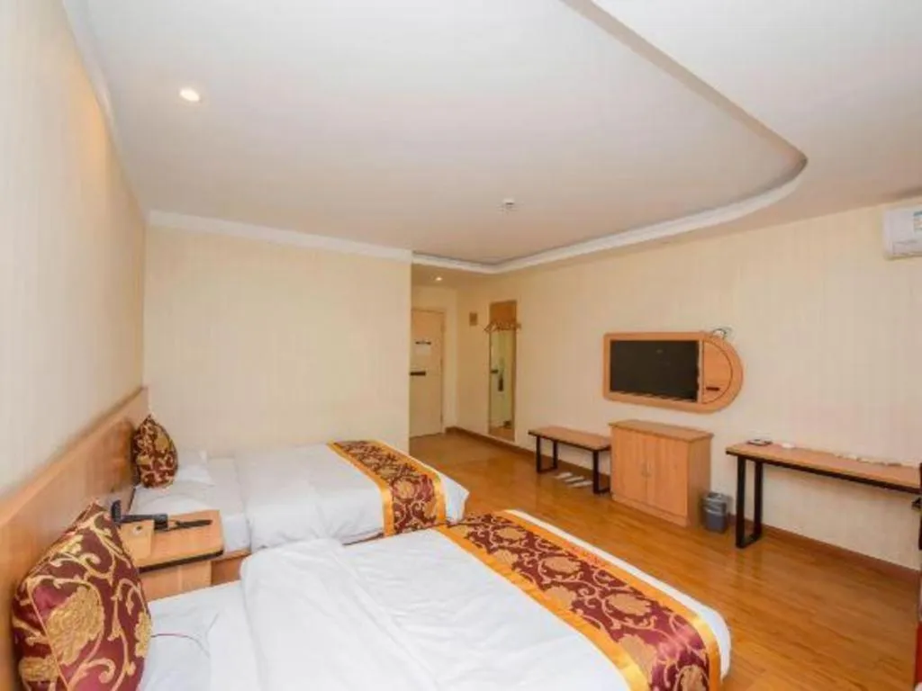 Bed in PAI Hotels Shijiazhuang Railway Station West Square