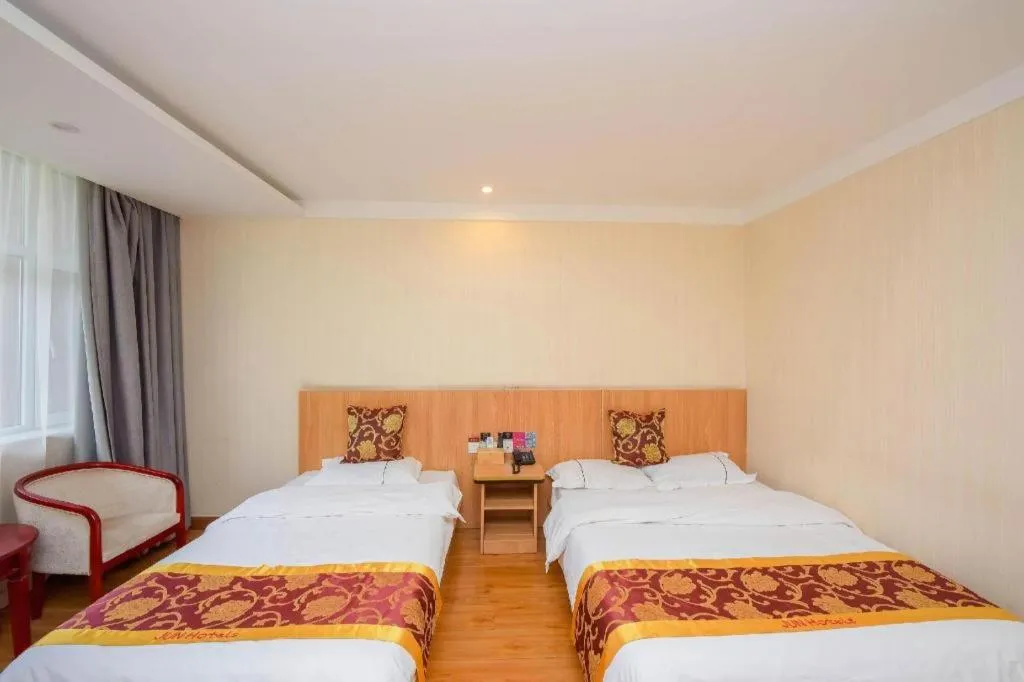 Bed in PAI Hotels Shijiazhuang Railway Station West Square