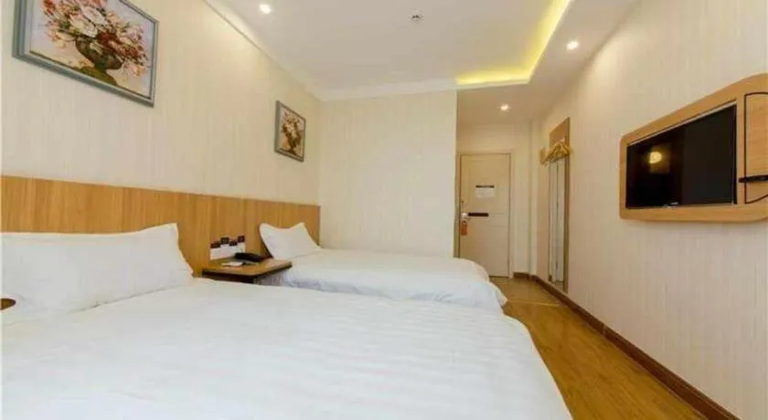 Bed in PAI Hotels Shijiazhuang Railway Station West Square