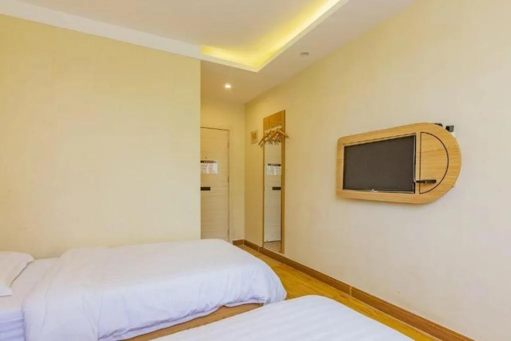 Bed in PAI Hotels Shijiazhuang Railway Station West Square