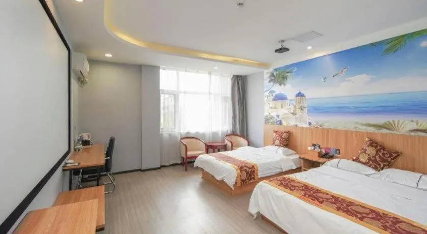 Bed in PAI Hotels Shijiazhuang Railway Station West Square