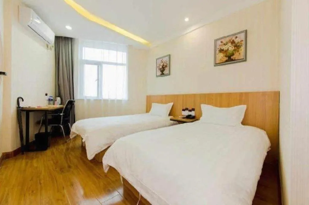 Bed in PAI Hotels Shijiazhuang Railway Station West Square