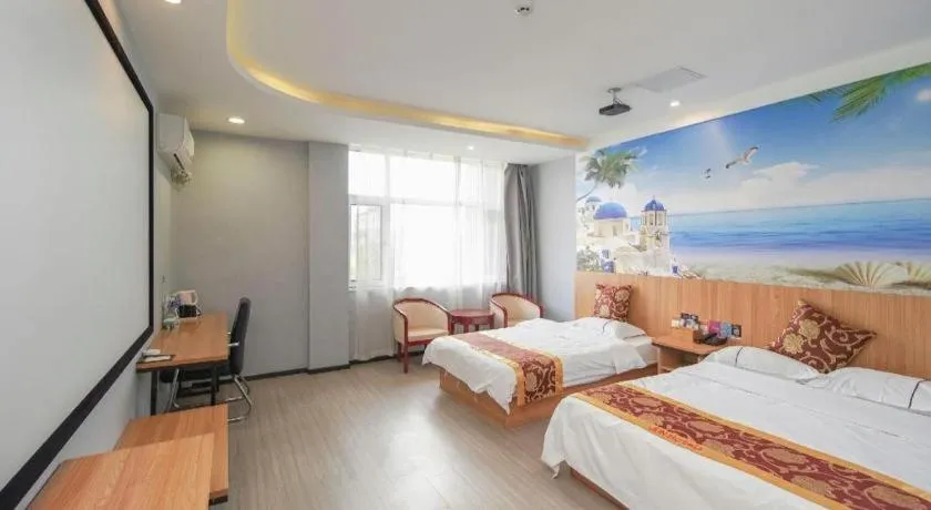 Bed in PAI Hotels Shijiazhuang Railway Station West Square