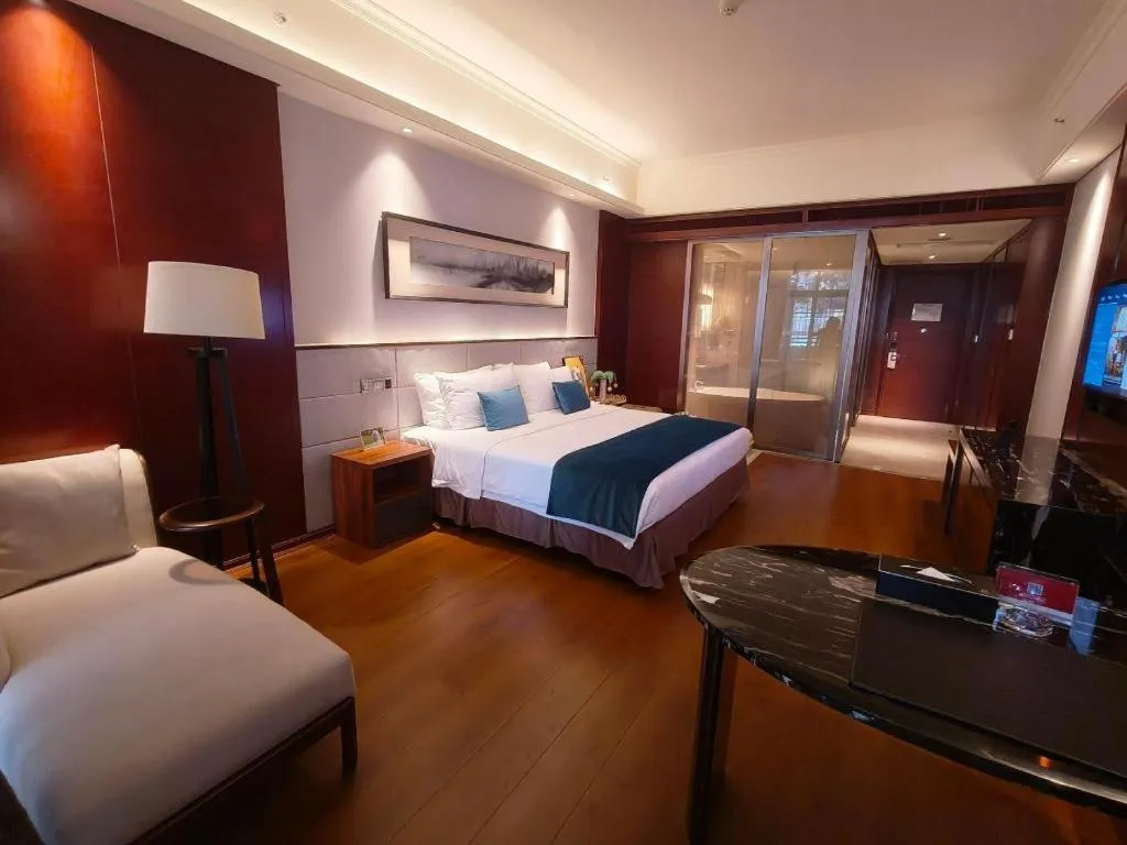 Bed in Country Garden Phoenix Hotel Yiyang