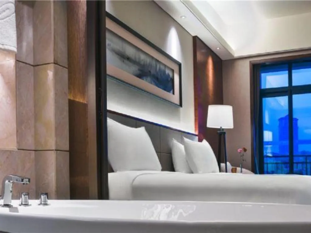 Bed in Country Garden Phoenix Hotel Yiyang