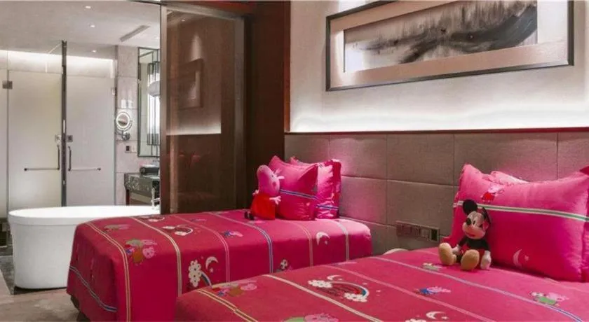 Bed in Country Garden Phoenix Hotel Yiyang