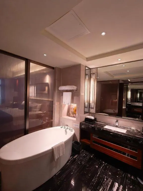 Bed in Country Garden Phoenix Hotel Yiyang