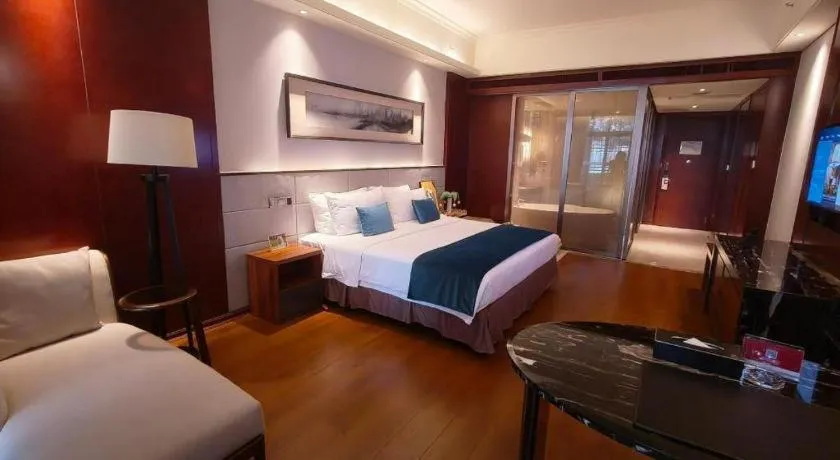 Bed in Country Garden Phoenix Hotel Yiyang