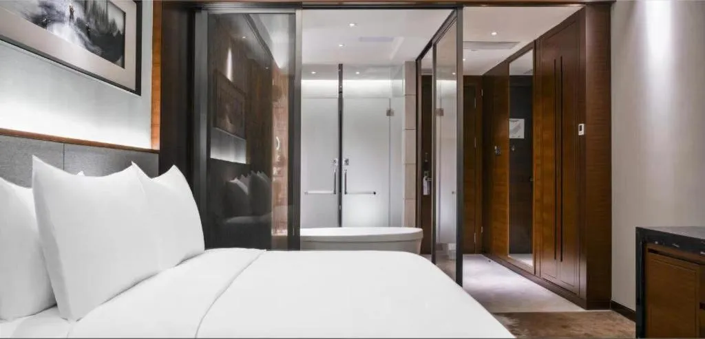 Bed in Country Garden Phoenix Hotel Yiyang