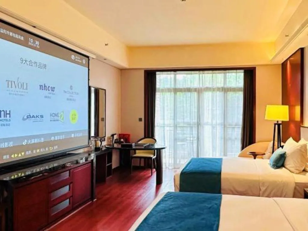 Bed in Country Garden Phoenix Hotel Yiyang