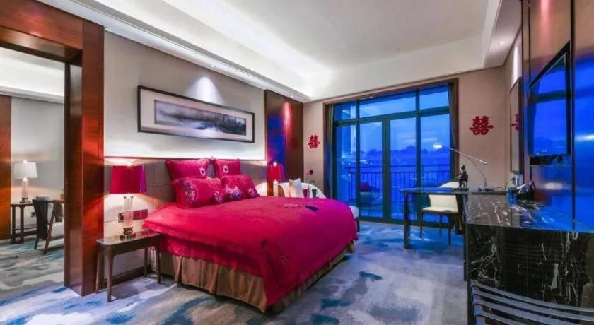 Bed in Country Garden Phoenix Hotel Yiyang