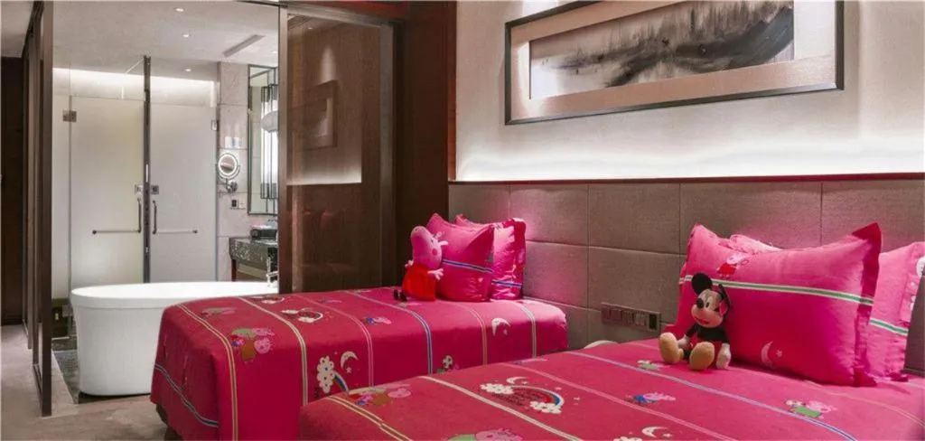 Bed in Country Garden Phoenix Hotel Yiyang