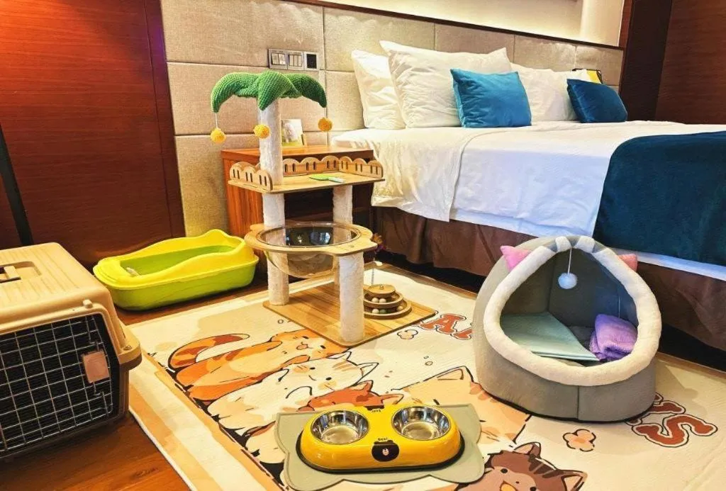 Bed in Country Garden Phoenix Hotel Yiyang