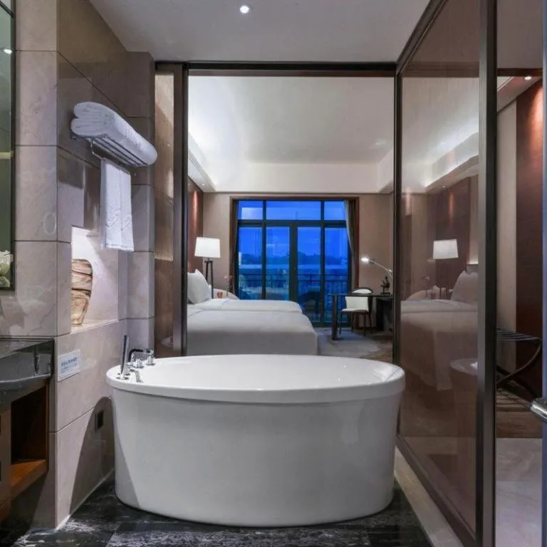 Bed in Country Garden Phoenix Hotel Yiyang