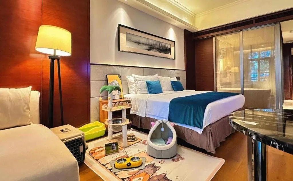 Bed in Country Garden Phoenix Hotel Yiyang