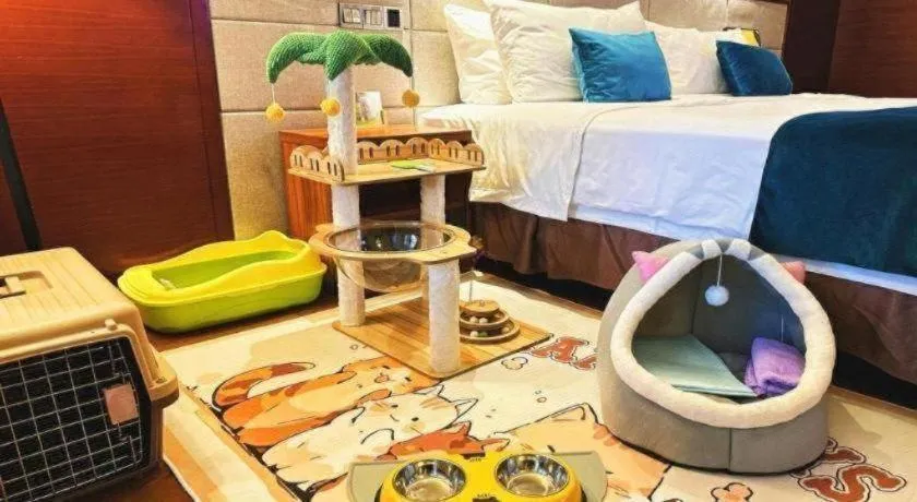 Bed in Country Garden Phoenix Hotel Yiyang