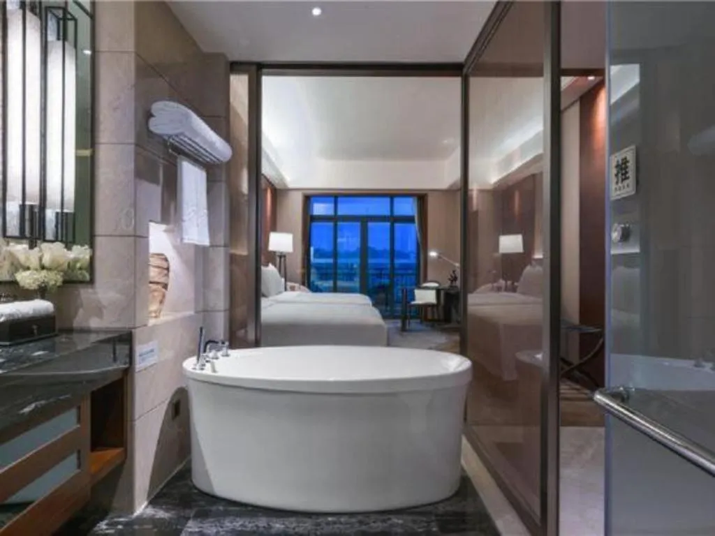 Bed in Country Garden Phoenix Hotel Yiyang