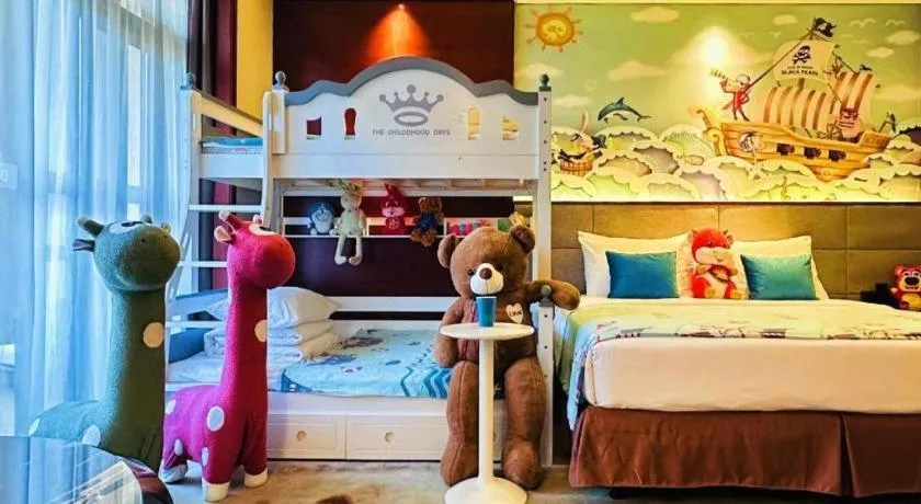 Bed in Country Garden Phoenix Hotel Yiyang