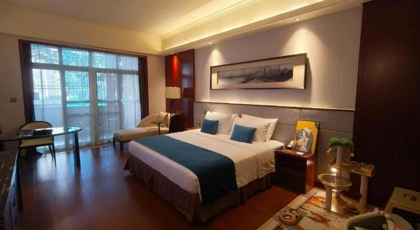 Bed in Country Garden Phoenix Hotel Yiyang
