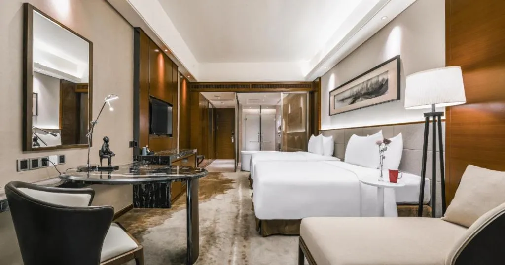 Bed in Country Garden Phoenix Hotel Yiyang