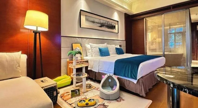 Bed in Country Garden Phoenix Hotel Yiyang