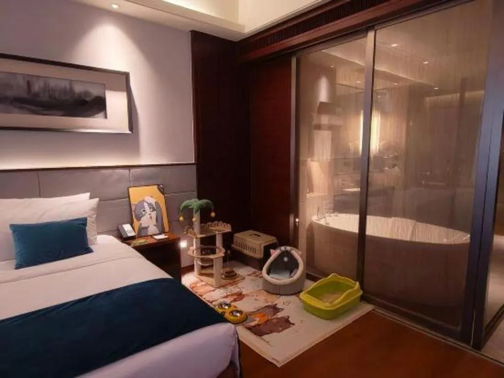 Bed in Country Garden Phoenix Hotel Yiyang