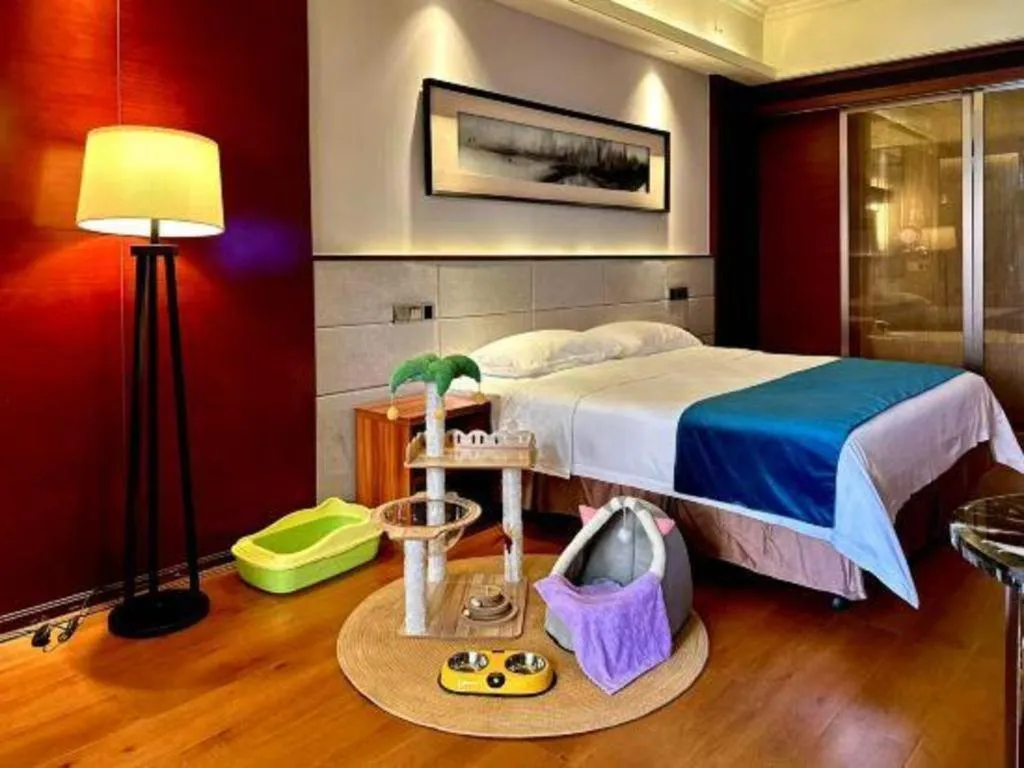 Bed in Country Garden Phoenix Hotel Yiyang