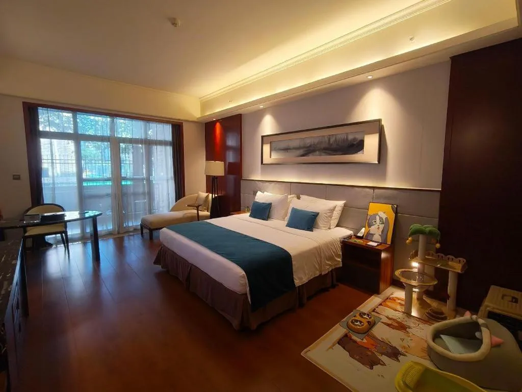 Bed in Country Garden Phoenix Hotel Yiyang