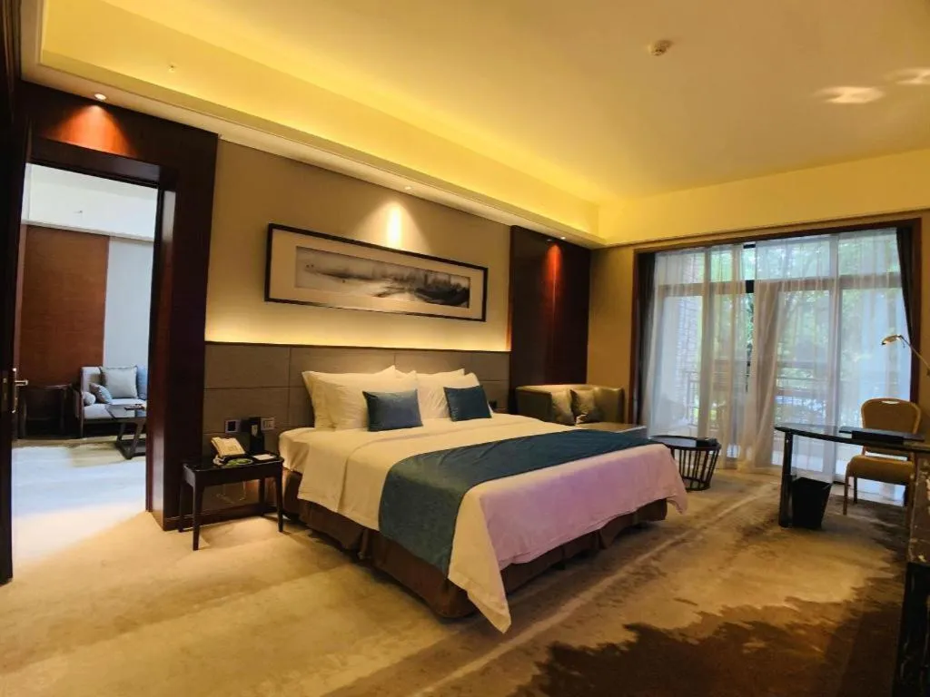 Bed in Country Garden Phoenix Hotel Yiyang