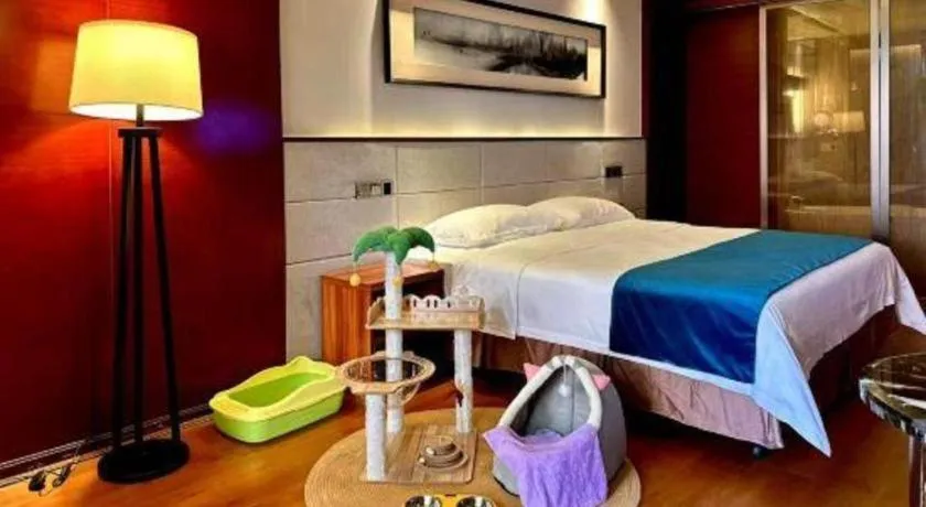 Bed in Country Garden Phoenix Hotel Yiyang