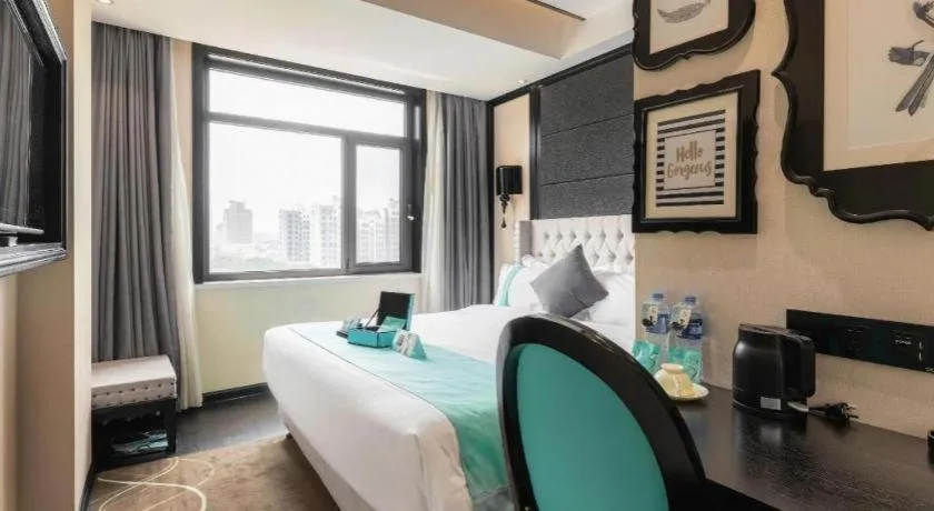 Bed in Xana Hotelle Tangshan North Railway Station