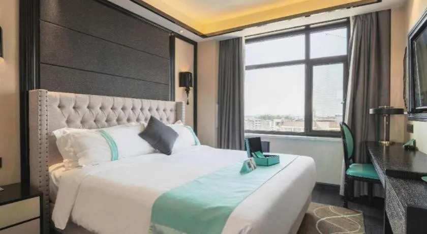 Bed in Xana Hotelle Tangshan North Railway Station