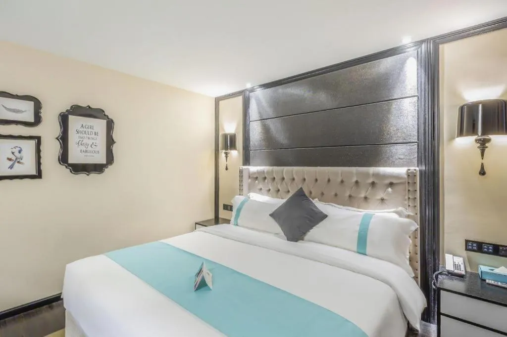 Bed in Xana Hotelle Tangshan North Railway Station