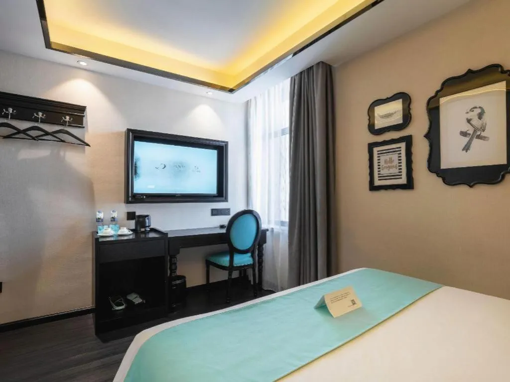 Bed in Xana Hotelle Tangshan North Railway Station