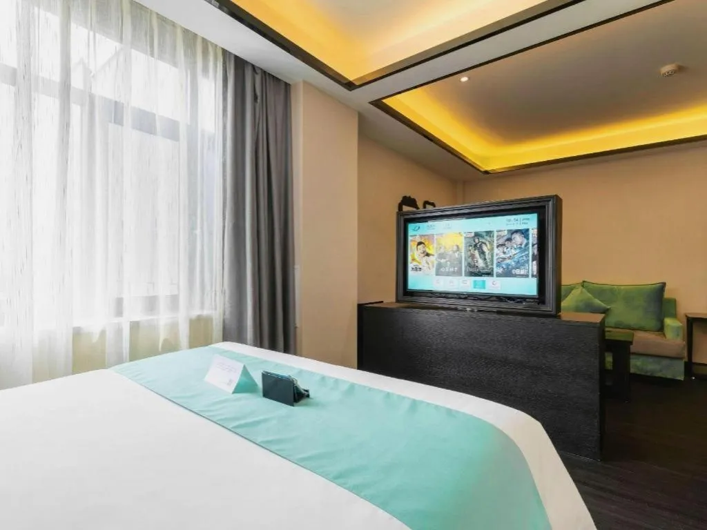 Bed in Xana Hotelle Tangshan North Railway Station