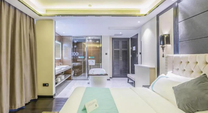 Bed in Xana Hotelle Tangshan North Railway Station