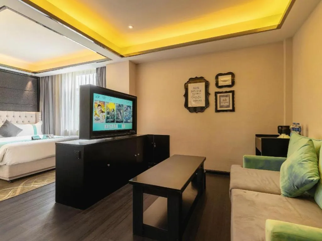 Bed in Xana Hotelle Tangshan North Railway Station