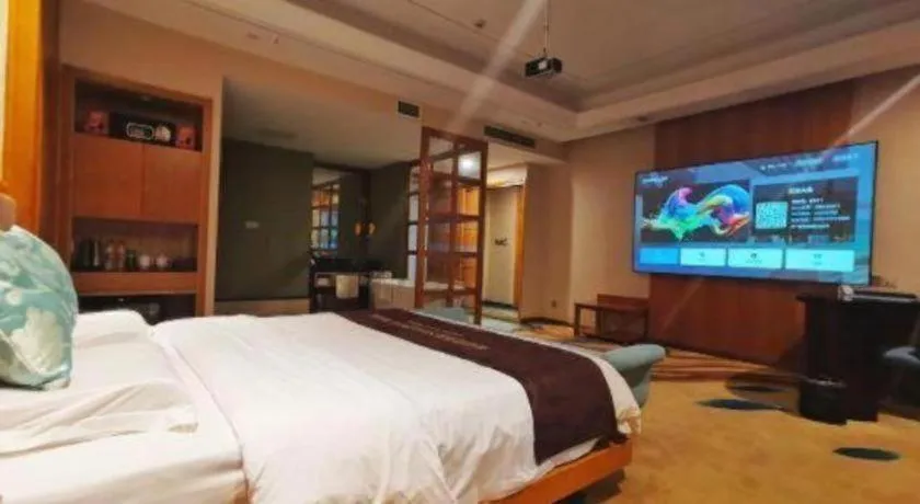 Bed in Ramada by Wyndham Taixing