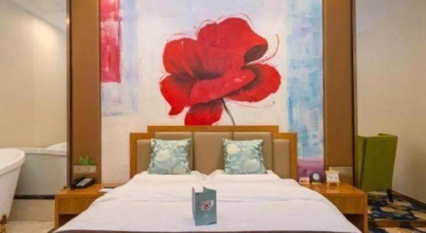 Bed in Ramada by Wyndham Taixing